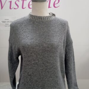 Jersey gris adorno