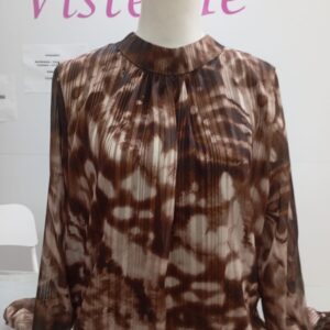 Blusa gasa estampada