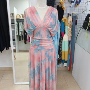 Vestido tul estampado