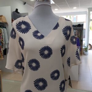 Blusa flores