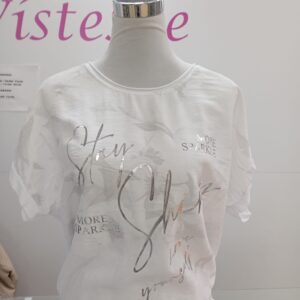Camiseta letras