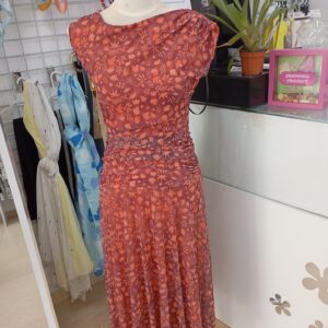 Vestido tul estampado