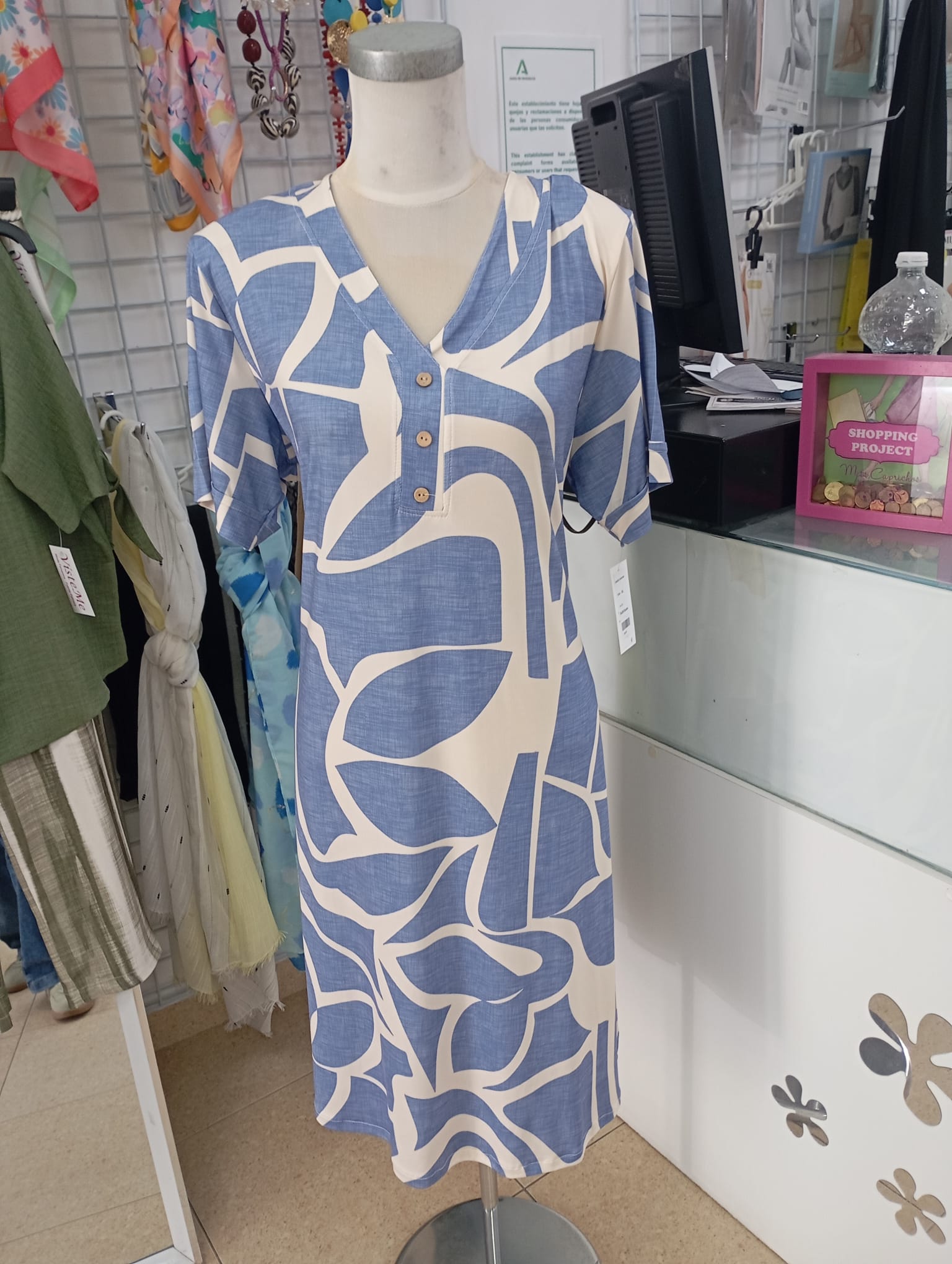 Vestido estampado