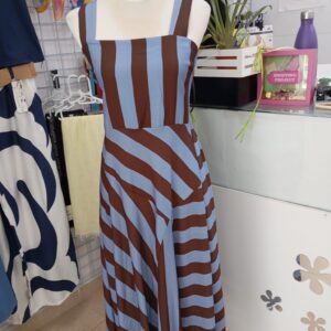 Vestido rayas color