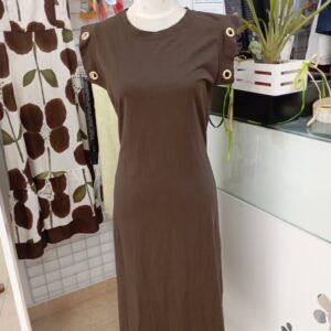 Vestido areta marrón
