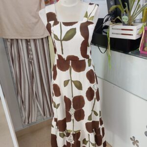 Vestido hojas